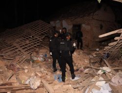 2 Orang Meninggal Akibat Ledakan Dahsyat di rumah Warga Ganding Sumenep