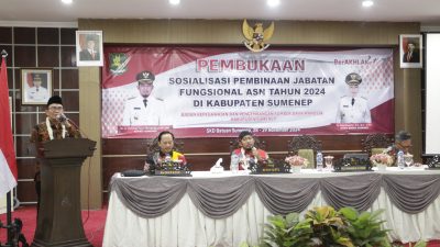 Begini Pesan Bupati Wongsojudo Saat Hadiri Sosialisasi Pembinaan Jafung ASN 2024