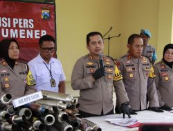 Polres Sumenep Ungkap Ratusan Kasus Kriminal, Narkoba dan Tabrak Lari, Berikut Rinciannya