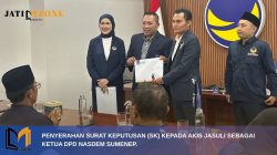 Sah, Akis Jasuli Nahkodai DPD Partai NasDem Sumenep 2025-2029