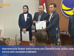 Sah, Akis Jasuli Nahkodai DPD Partai NasDem Sumenep 2025-2029