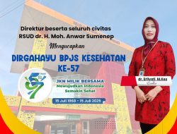 RSUD dr. H. Moh. Anwar Sumenep Apresiasi Peran BPJS Kesehatan di HUT ke-57