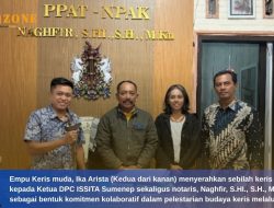 ISSITA dan Empu Muda Kolaborasi Lindungi Keris Sumenep Lewat Jalur Hukum