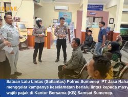 Lewat Samsat, Kasat Lantas Polres Sumenep Bangkitkan Kesadaran Warga soal Bahaya Laka Lantas