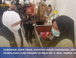 Khofifah Sapa Pasien Anak dan Apresiasi Kinerja RSUD Sumenep
