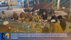 Dari Sebuah Kantor Notaris, Tiga Lembaga Merajut Ukhuwah untuk Teladani Sang Nabi