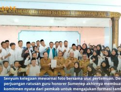 Desakan Guru Honorer Sumenep Berbuah Hasil, Formasi Tambahan Diusulkan