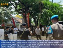 Menteri PKP Didesak Buka Data Dugaan Korupsi BSPS Rp109 Miliar di Sumenep