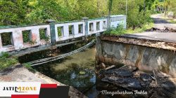 Jembatan Ambruk di Giligenting Belum Dibangun, PUTR Sumenep Dinilai Lamban Beri Kepastian