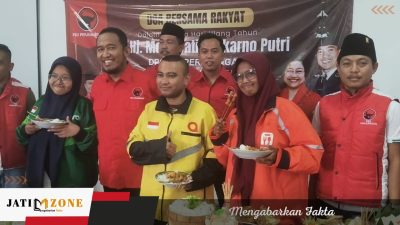 Kado Kerakyatan untuk Megawati, PDIP Sumenep Gelar Doa Bersama Driver Ojol