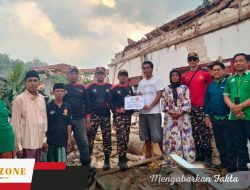 Peduli Sosial, MWCNU Bluto Salurkan Bantuan kepada Warga Terdampak Pohon Tumbang