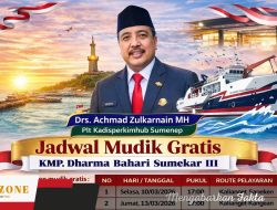 Pemkab Sumenep Sediakan Mudik Gratis Jalur Laut untuk Warga Kepulauan