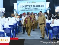 “Program Samsat KA Sakolah”, Wabup Sumenep Ajak Pelajar Disiplin Berlalu Lintas