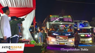 Suasana Haru Warnai Pemberangkatan 1.356 Jemaah Haji Sumenep ke Embarkasi Surabaya