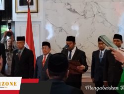 Bupati Fauzi Lantik Lima Pejabat, Tegaskan Rotasi Jabatan Berbasis Kinerja dan Evaluasi Berkala