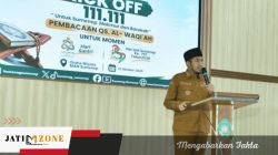 Sambut Hari Jadi Sumenep ke-757, Bupati Fauzi Dukung Gerakan 111.111 Kali Baca Surah Al-Waqi’ah